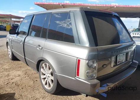 2007 Land Rover Range Rover Supercharged из США, поврежденный, VIN SALMF134X7A261296